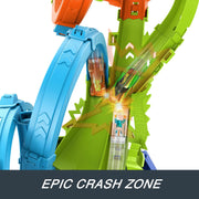 Hot Wheels HXR70 Action 4 Loopings Crash Danger