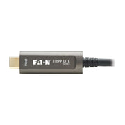 Tripp Lite USB-C Fiber Optic Data Cable, 10 Gbps USB 3.2 Gen 2, Male to Male, Plenum-Rated, 33 Feet U420F-10M-D321
