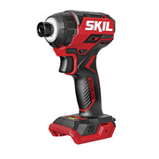 Skil PWR CORE 20 Brushless 20V 1/4 In. Hex Compact Impact Driver, Red, Variable Speed, 3-Speed Selection, HALO Light, ID6739B-00