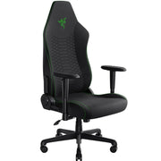 Razer Iskur V2 X Computer Gaming Chair with Built-In Lumbar Support, Widened Seat Base, High-Density Foam Cushions, Adjustable 152 Recline, 2D Armrests, Plush Fabric Finish, L33T Edition, RZRSC2025