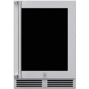 Hestan GRWGR24 24 Inch Wide Right Hinge 5 Cu. Ft. Compact Refrigerator with Wine Storage and Glass Door, 24