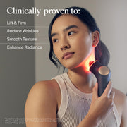 Therabody TheraFace PRO All-In-One Skincare Device with 8 Treatments, Microcurrent, LED Light Therapy, Percussive Massage, Deep Cleansing, Black