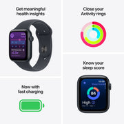 Apple Watch SE 3 40mm Starlight Aluminum - Starlight Sport Band MEH54LW/A
