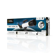 National Geographic 80-00370 SKY VIEW 70 - 70mm Refractor Telescope with Panhandle Mount