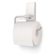 Command Bath Satin Nickel Toilet Paper Holder, Wall-Mounted Metal, Damage-Free Installation, Includes 2 Adhesive Strips, BATH53-SN-ESF