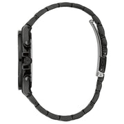 Bulova 98A242 Men's Black Ion-Plated Chronograph Watch, Black Dial, Stainless Steel Bracelet