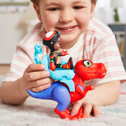 Hasbro Spidey and His Amazing Friends Dino-Webs Spidey-Rex and Miles Spin Morales Action Figure Set, 6-Inch and 4-Inch