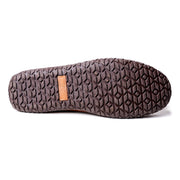 Minnetonka Men's Tie Tread Loafers, Grey Ruff Suede, Slip-On Moccasins with MinnTREAD Rubber Sole, Size 11, 1374099