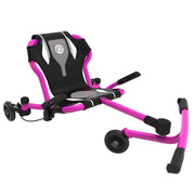 EzyRoller Drifter X Ride On Scooter, Pink, Adjustable Length 30-42 in, Steel Frame, Non-Marking Wheels, Up to 154 lb EZD1XP