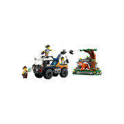 LEGO City Jungle Explorer Off-Road Truck Building Set, 314 Pieces, Includes 3 Adventurer Minifigures and Tiger Figure, Ages 6+