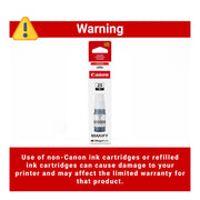 Canon GI-25 Black Ink Bottle, Pigment Ink, 67 ml, High Yield 3000 Pages, Compatible with MAXIFY GX1020 and GX2020, 6280C001
