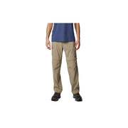 Columbia Silver Ridge Utility Convertible Men's Hiking Pants, Tusk, 30 Waist, UPF 50 Sun Protection, Moisture-Wicking, Zip-Off Legs