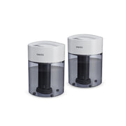 Homedics UHE-CMTF45-DP Total Comfort UV-C Cool Mist Ultrasonic Humidifier for Medium Rooms 2 Pack White