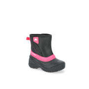 Ozark Trail Kids Waterproof Shell Winter Boots, 6 Big Kid, Black Pink - Round Toe