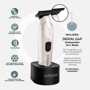 Cocco CVPT-matte grey Veloce Pro Trimmer-Pearl - PEARL WHITE Beauty Supply