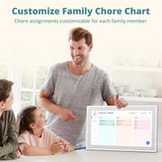 Dragon Touch 16 Inch Digital Calendar with 1080P FHD Touchscreen, Smart Family Planner, Chore Chart, Meal Planner, Wall and Desk Mountable, TM15