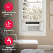 Frigidaire 12,000 BTU Smart Inverter Window Air Conditioner with Wi-Fi, Remote Control, 550 Sq Ft Cooling, White, FHWW125WE1