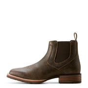 Ariat Hybrid Low Boy Western Boots for Men, Acorn Leather Upper, Rubber Sole, Square Toe, Size 9.5, 10053626