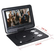 onn. Portable DVD/Media Player Kit with extended 5 hr. Battery