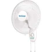 Hurricane HGC736505 Supreme 16 Inch Oscillating Wall Mount Fan, White