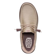 Heydude Wally Stretch Canvas Casual Shoes for Men, Neutral, Size 11M, 44353