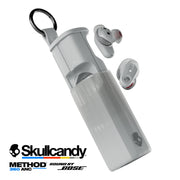 Skullcandy Method 360 ANC XT True Wireless In-Ear Earbuds with Sound by Bose, Active Noise Cancelling, IPX4 Water Resistant, 32h Battery Life, Cement, S2MTW-U038