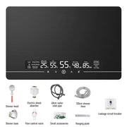 Lemonenergy Electric Tankless Water Heater, 6.5KW 110V, Instant Hot Water, LED Temperature Display, Residential Kitchen and Whole House Use