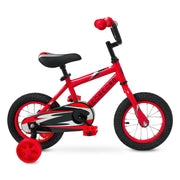 Concord Bikes 12 Kids Bike, Red, Fits Riders 37-42, Unisex