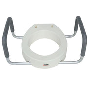 Carex Health Brands Toilet Seat Elevator with Handles for Standard Round Toilets