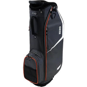Izzo Golf A81112 Ultra Lite Cart Bag, 14-Way Padded Top, 6 Pockets, Lightweight 3.8 lb, Gray Lime