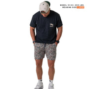 BURLEBO Athletic Shorts - Camo - L