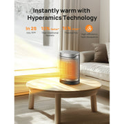 Dreo WDR-SH018 Portable Space Heaters with Thermostat, Black