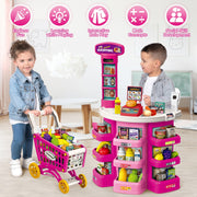 UUSUOO 922-196 Supermarket Playset for Kids,Pretend Play