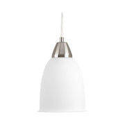 Progress Lighting P5176-0930K9 Contemporary/Soft 1-9W Led 3000K Pendant, Brushed Nickel