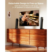 Ultimea Apollo S40 Sound Bar 2.2ch for TV Built-in Dual Subwoofer Wall Mount