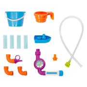 Little Tikes 639944 Flowin' Fun Water Table with 8 Interchangeable Pipes and Fittings
