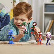 Hasbro Spidey and His Amazing Friends Dino Heroes and Lizard 5 Articulated Figures Collectible Pack