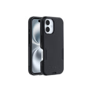OtterBox 77-99666 Commuter Series Phone Case with MagSafe, Slim Shock-Absorbent Hard Shell, Black, Compatible with Apple iPhone 16