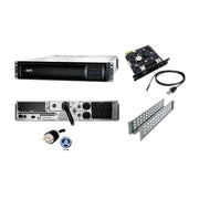 APC Smart-UPS 3000VA LCD Rack-Mountable Uninterruptible Power Supply, 2U, 120V, Network Management Card, Black, SMT3000RM2UNC