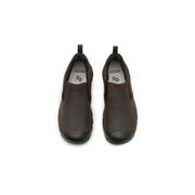 KEEN Men's Targhee 4 Slip-On Hiking Shoes, Waterproof Leather, Java/Black, Size 10, 1031163