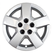 Coast To Coast International IWC44016S Wheel Cover Set, 16-Inch, Silver, 5-Spoke Design, Plastic, Pack of 4