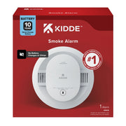 Kidde 20SD10 Photoelectric Smoke Detector Alarm 10-Year Lithium Battery Operated 5-Inch