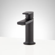 Signature Hardware 953646 Berwyn 1.2 GPM Single Hole Bathroom Faucet with Pop-Up Drain Assembly, Matte Black
