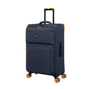 It Luggage Compartment 28 Checked Softside Expandable Spinner, Indigo Mood, 8-Wheel