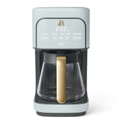 Beautiful 29456 12-Cup Programmable Coffee Maker, Cornflower Blue by Drew Barrymore