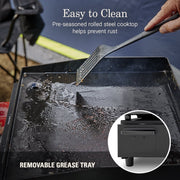 Coleman Sportster Tabletop 17 inch Griddle, Black - Easy-cleaning