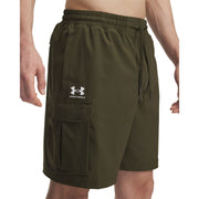 Under Armour Vibe Woven Cargo Shorts - Black/White - XXL