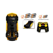 Jada Toys Transformers Bumblebee Converting RC Robot with Electronic Sounds, 11-Inch, Yellow