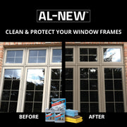 AL-NEW 2 Step Outdoor Cleaning Kit, Cleanser and Protectant, Clear, 32 Ounce ALNEW2STEPKIT32