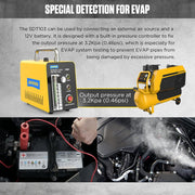 Autool SDT103 Car EVAP Smoke Machine Leak Tester, Yellow